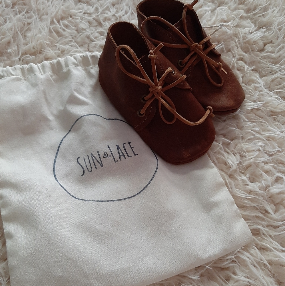 Sun & Lace leather baby shoes